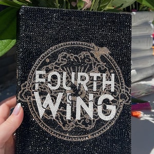 Bedazzled Fourth Wing Book, Bedazzled Book, Fourth Wing, Custom Book