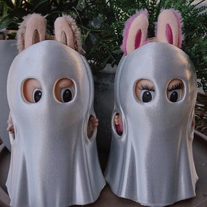 Boo-Bu Ghost Costume | Labubu Ghost Costume | Labubu Halloween Costume | Ghost Costume | Labubu Clothes