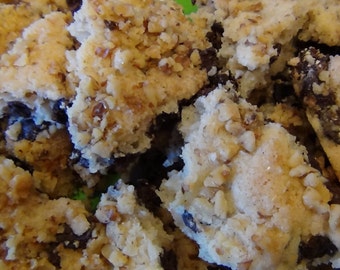 Chocolate Chip Cookie Brittle PDF Recipe Crunchy Easy Toffee Crisp Crispy Christmas Gift