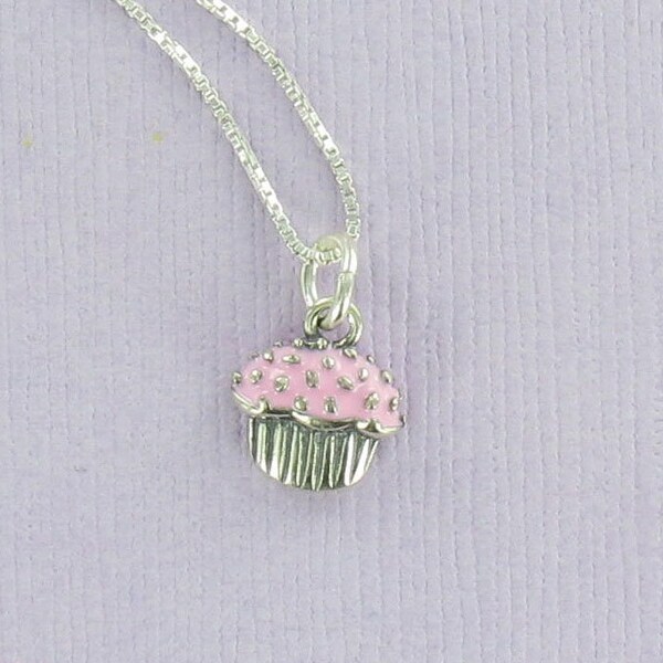 Cupcake Necklace Etsy