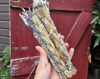 prairie sage & sweetgrass braid bundle ~ with or without lavender