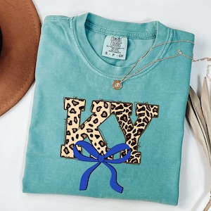 Kentucky PNG | Kentucky Coquette Bow Png | Kentucky Shirt Sublimation Design | Preppy Leopard Kentucky State Png | Kentucky Game Day Png