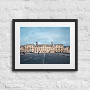 Pont du Carrousel and Louvre Museum – Paris Photography Print & Digital Download | Landmark Wall Art | Travel Decor