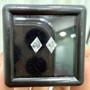 0,68 ct Diamant in Rautenform, G-H VS, natürliche weiße Diamanten