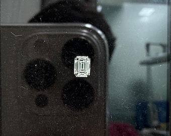 0.40CT Emerald Cut, G VVS, Natural Diamond