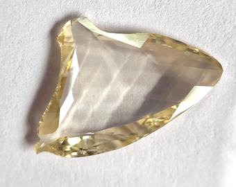 1.61CT Rose Cut Yacht, Honey Brown VS1, Natural Diamond