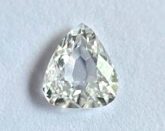1.43CT Old Mine Cut Pear, G SI1, Natural Diamond