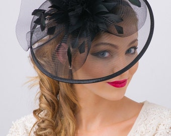 Isla Fascinator - Black