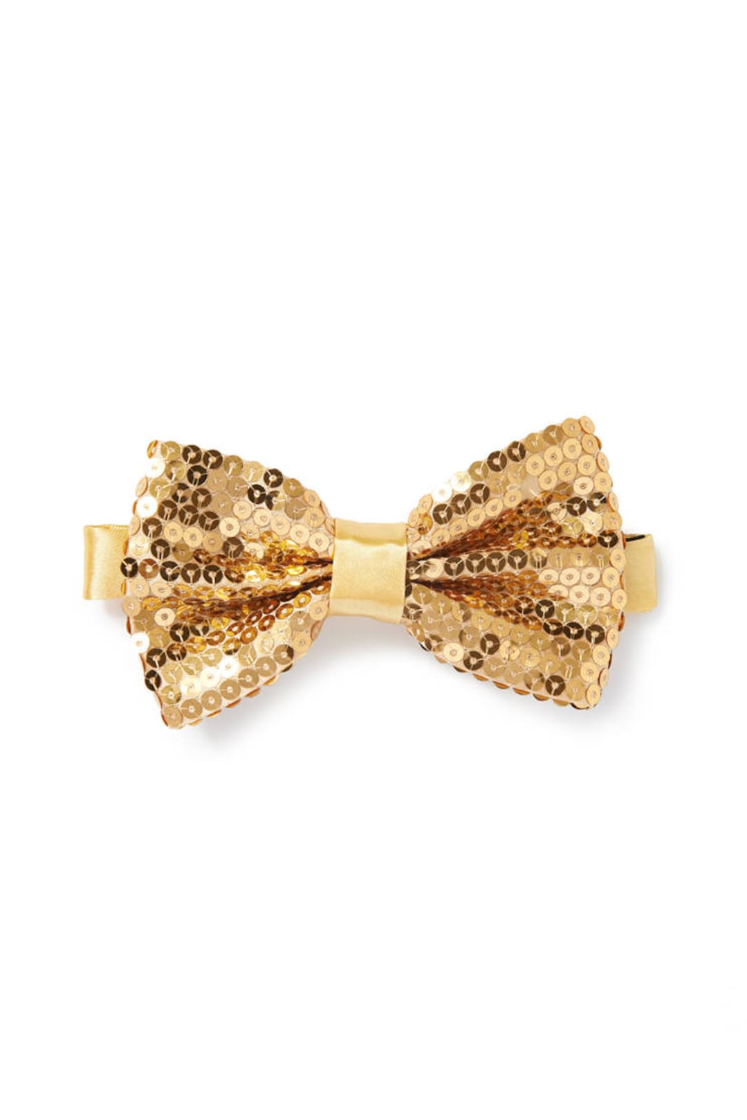 Men's Sequin Bow Tie Champagne Gold - Etsy