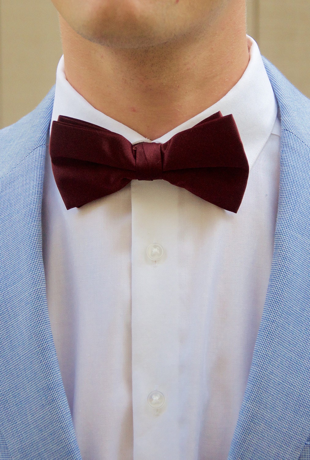 Corbata de mono vino de los hombres Etsy Espana