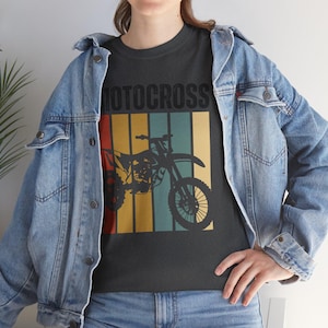 Motocross Unisex Tee, Dirt Bike Graphic Shirt, Off-Road Motorcycle Top, Extreme Sports Apparel, Motorcyclist Gift