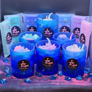 LIMITED EDITION** Cosmic Galaxy Candles || 4oz Soy Candle || Video Game || Nerdy Decor