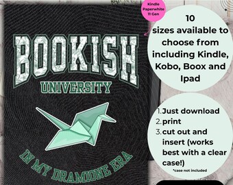 Dramione Fanfic E-reader Insert: Printable Paper Crane Design (Digital Download)