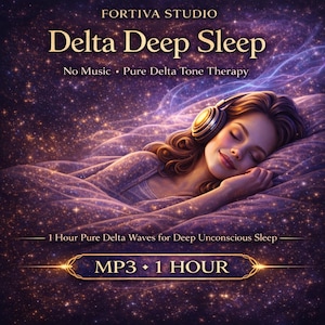 Delta Sleep No Music Deep Sleep Sound Therapy Pure Delta Waves, Insomnia Relief Fall Asleep Instantly Brainwave Sleep 1 Hour MP3
