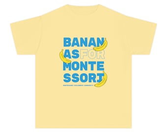 キッズ | モンテッソーリ用バナナTシャツ