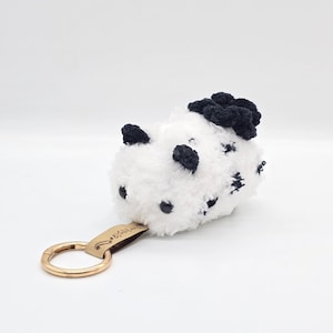 BUNNY Sea Slug Nudibranch Plushie Crochet Keyring Handmade - Scuba Diver & Ocean Lover Gifts