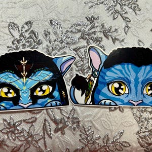 Avatar Neytiri Peeker Stickers
