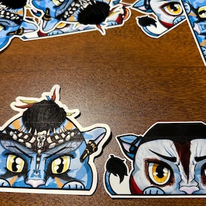 Avatar Jake Quaritch Peeker Stickers
