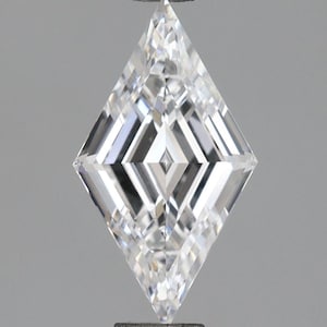 Lozenge Cut Lab Diamond For Custom Engagement Ring, Lab Grown Diamond, EF Color VS1 Clarity Loose Diamond For Her, Antique Shape Gem