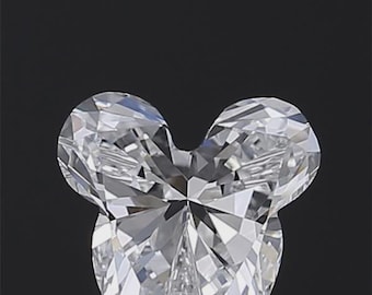 Mickey Mouse Loose Diamond, Brilliant Cut Gem, Perfect for Custom Rings, Lab Grown or Natural, Jewellery Making Material, custom ring