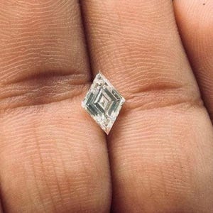 1.00 CT Lozenge Cut Lab Grown Diamond, Diamond  For Custom Engagement Ring & Anniversary Ring, Antique Cut Diamond, Proposal Solitaire