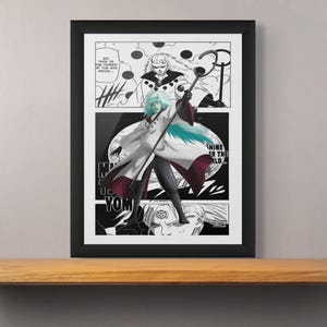 Madara Uchiha six paths poster | anime poster | manga art work | Digital download