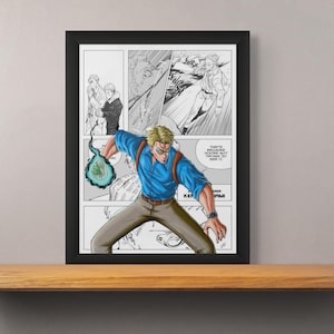 Jujutsu Kaisen Nanami Poster | Anime Character Poster | Manga Art | Digital download