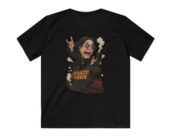 Ozzy Crazy Train Kids Graphic T-Shirt