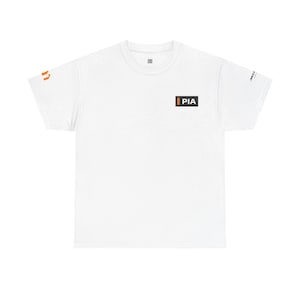 Oscar Piastri, PIA McLaren F1 Unisex-Shirt, Formel-1-inspiriertes T-Shirt, weißes Rennsport-Fan-Top