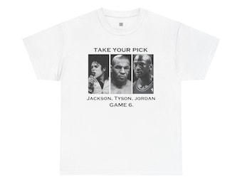 Michael Jackson Mike Tyson T-shirt Michael Jordan, T-shirt sport et musique rétro