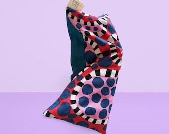 Handmade Lavender Eye Pillow: Organic Cold Therapy Mask for Relaxation