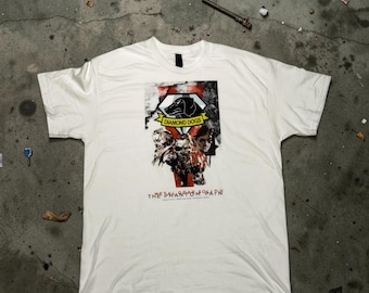 Metal Gear Solid V Diamond Dogs T-Shirt | Venom Snake MGS5 Graphic Tee (100% Cotton)