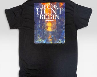 Bloodborne Let The Hunt Begin T-Shirt Gothic Horror Action RPG Tee