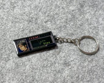 Llavero de Resident Evil 2: Juego de PS1, Barra de estado de salud de Claire FINE