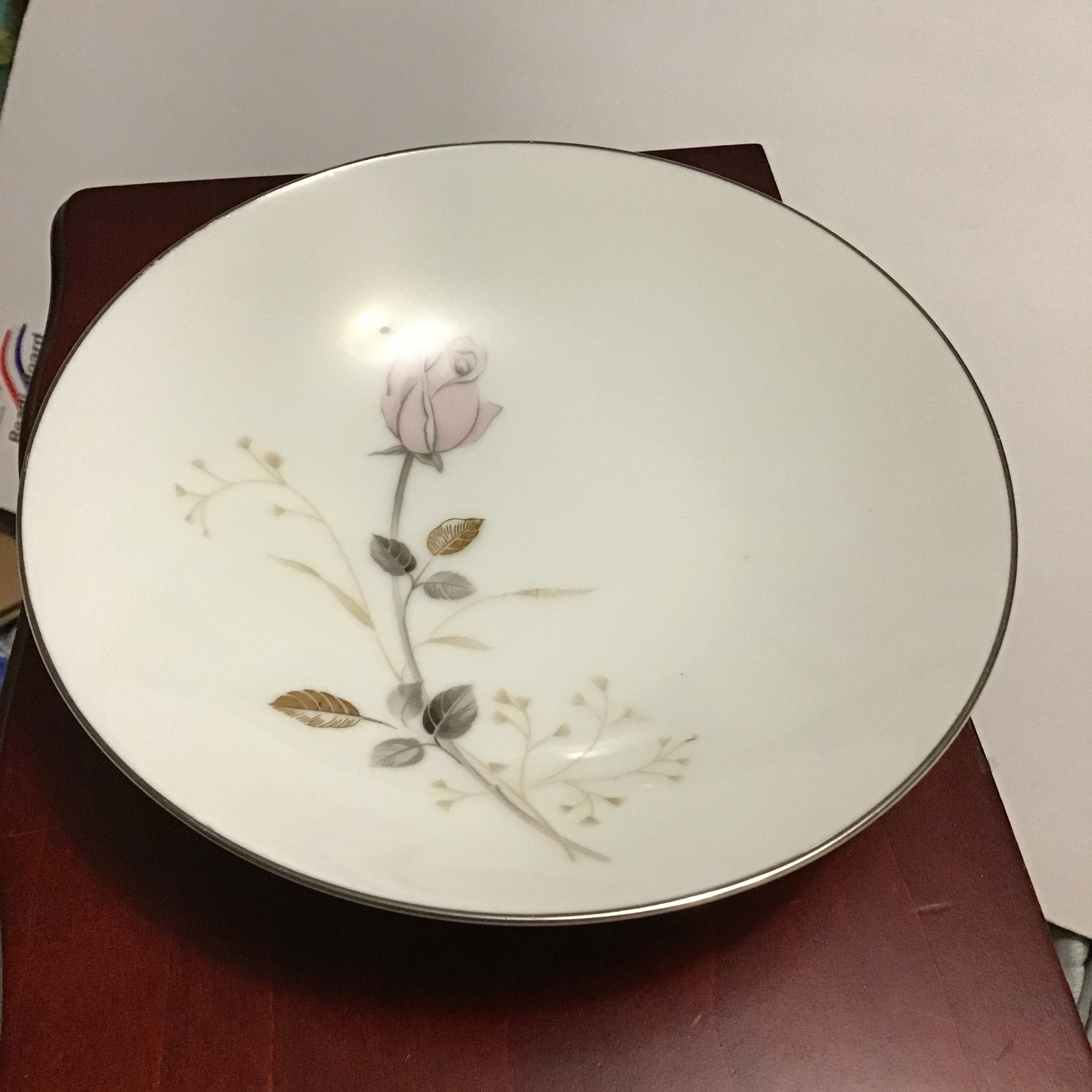 Sango Fine China Bowl Francine Pattern Made in Japan Etsy