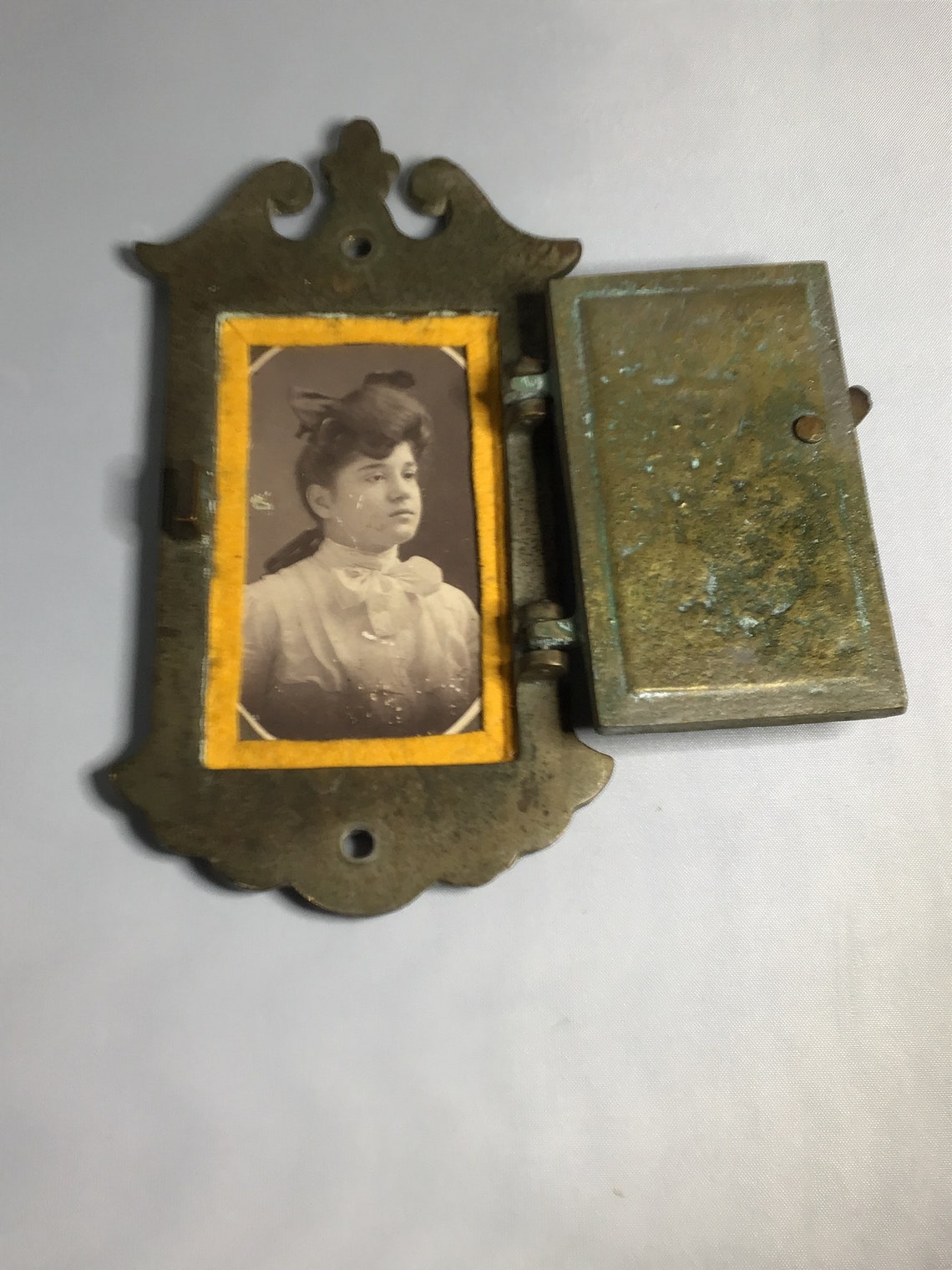 Antique Speakeasy Peephole and Door Knocker Solid Brass From - Etsy