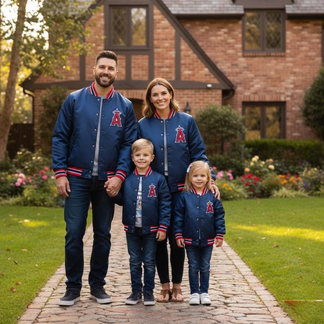 Mlb Angels Jacket - Etsy