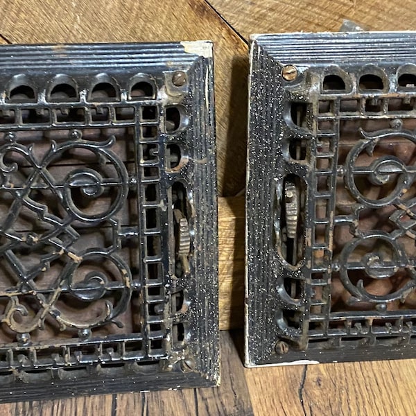 Antique Floor Vents Etsy