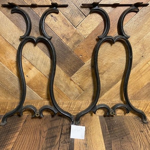 Ornate metal table legs discount