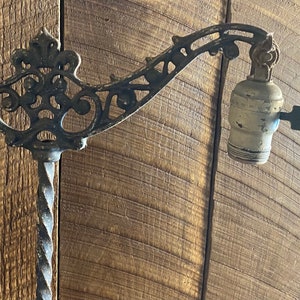 Floor Lamp Antique vintage Victorian cast iron industrial Art Deco light