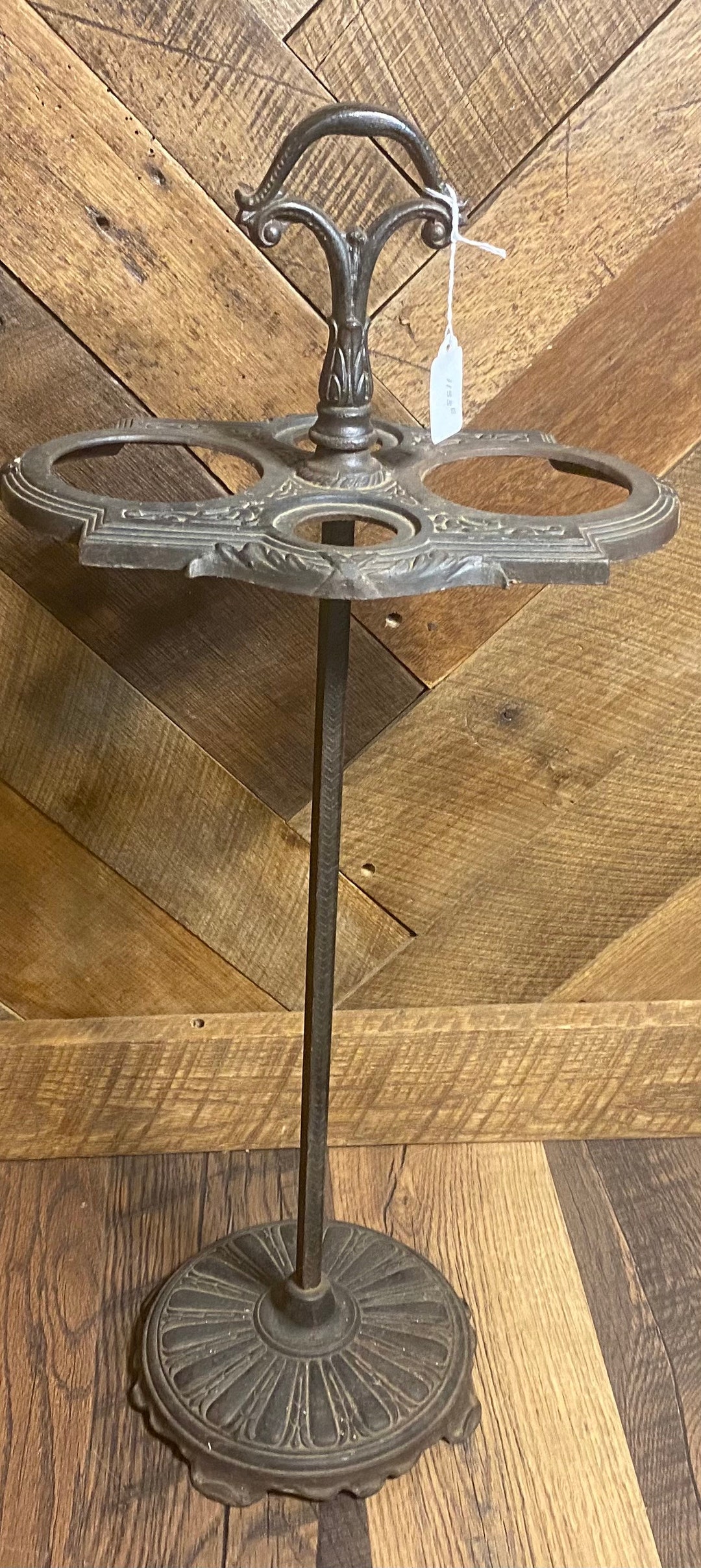 Antique Vintage Victorian Style Ornate Cast Iron Industrial Metal