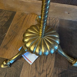 Antique Vintage Brass Butler Valet Suit Hanger Base Stand Store Piece ...