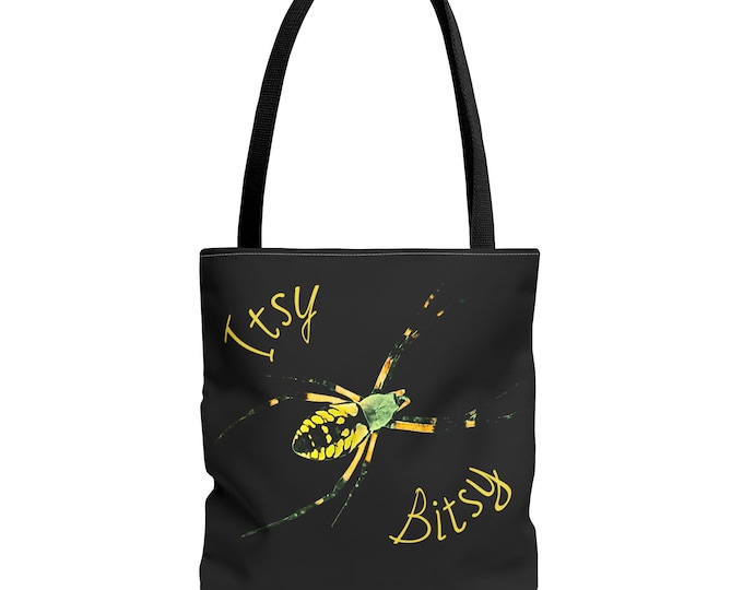 Cute Purse, Fun Bag, Silly Tote, Spider Grocery Shopping Bag, Diaper Bag, School Bag, College Tote, Lunch Bag, Beach tote, Picnic bag