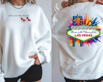 Theres No Place Like Las Vegas Sweatshirt, - Etsy