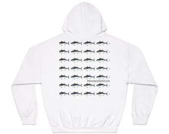 Fish Huntress 808 Women's Fish Hunter Hoodie, Fisherman Gift, Outdoor Apparel, Fishing Sweatshirt, Sporty Hoodie for Anglers, Unisex Fishing