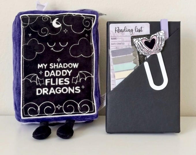 Blind Date with a Book – Monster Romance Book Plushie Box | “My Shadow Daddy Flies Dragons” Edition