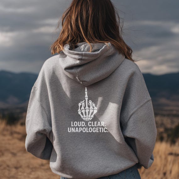 Unisex Fleece Hoodie: Loud Statement Apparel, Casual Comfort
