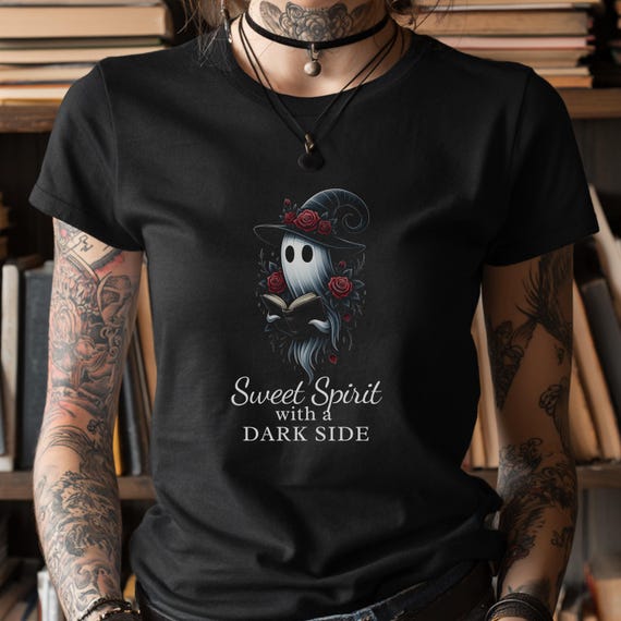 Sweet Spirit Ghost T-Shirt: Unisex Halloween Apparel