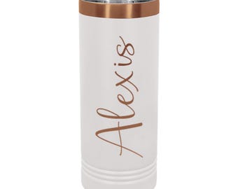 Personalized Stainless Steel Tumbler, Bridesmaid Gift, Girls Weekend Travel Mug