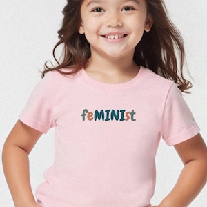 Mini Feminist Toddler Tee: Empowering Baby Shirt